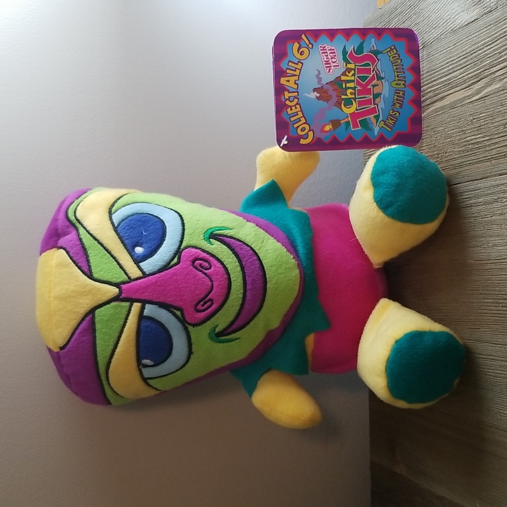 NWT Chiki Tikis "Sugar Loaf" stuffed plushie